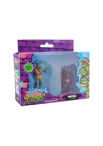 Pmı Nt2015 Ninja Turtles Toppeez 2li Figür Set Asorti