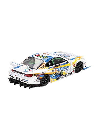 1:64 Nissan Lb-super Silhouette S15 Sılvıa 2023 Formula Drift Japan Diecast Model Araba Mgt0 Çok Renkli