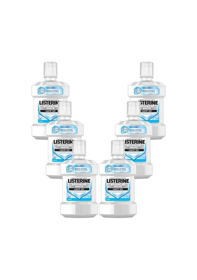 Listerine Advanced White Ağız Bakım Suyu 1000 Ml X6
