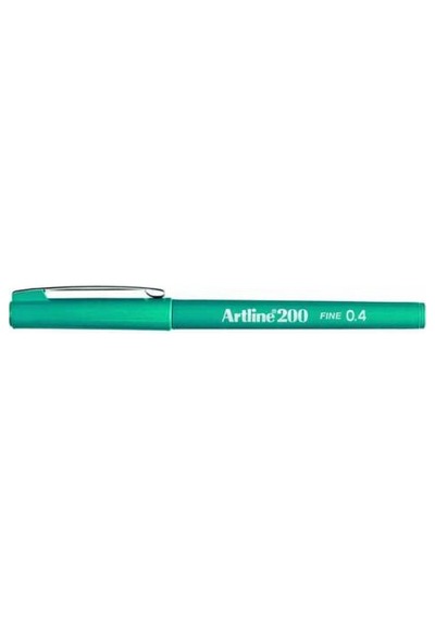 Artline Fineliner 0.4 Mm Koyu Yeşil Ek-200N 12 Adet