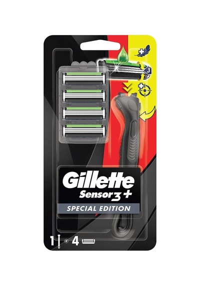 Sensor3+ Special Edition 4'lü Yedek Bıçağı Başlıklı Tıraş Makinesi