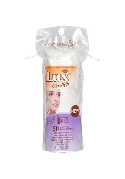 Lux Disk Makyaj Temizleme Pamuğu 50'li