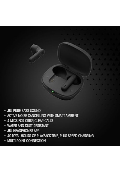 Jbl Wave Flex 2, Kablosuz Bluetooth Kulak İçi Kulaklık, 40 Saat Oynatma Süresi, Jbl Pure Bass Ses, Akıllı Ortam Teknolojisi, Ip54 Su Ve Toz Korumalı, Çok Noktalı Bağlantı, Beyaz
