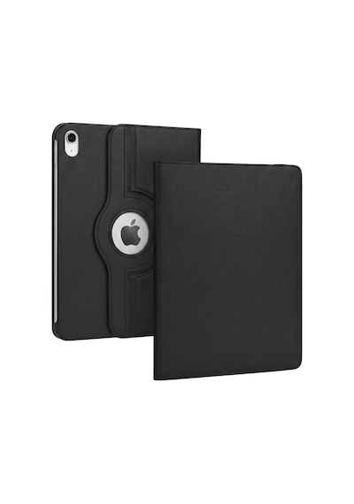 Ps Apple Uyumlu iPad Air 11 İnç M4 / M3 / M2 Dönebilen Kılıf - Siyah Kapaklı Kılıf