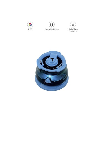Torima D39 Manyetik RGB Işıklı Telefon Tutucu Mini Bluetooth Hoparlör