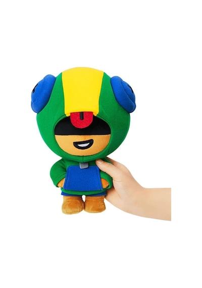 Brawl Stars Yumuşak Kadifemsi Peluş Figür - Leon - 30 Cm Renkli