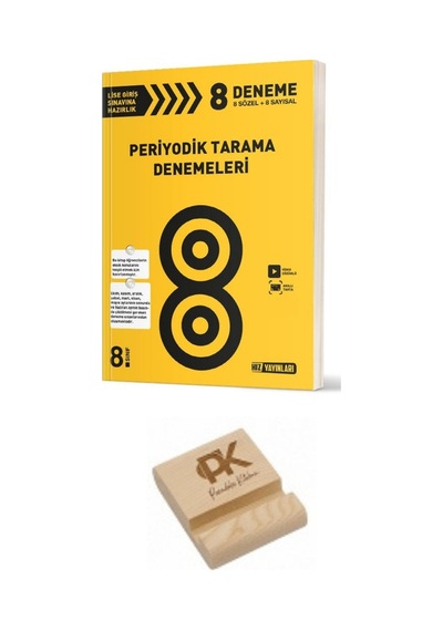Hız Lgs 8. Sınıf 8 Sözel 8 Sayısal Periyodik Tarama Denemesi + Pk Telefon Standı