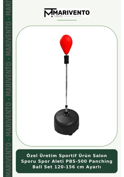 Özel Üretim Sportif Ürün Salon Sporu Spor Aleti Pbs-500 Panching Ball Set 120-156 Cm Ayarlı