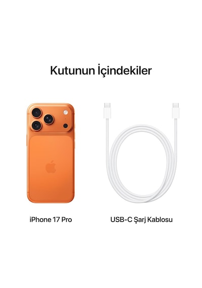 Apple iPhone 17 Pro 256 GB (Apple Türkiye Garantili)