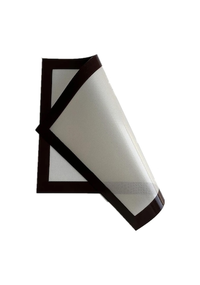 Fırınlanabilir Kendinden Yağlı Silikon Pişirme Matı, Profesyonel Silpat Yanmaz Yapışmaz Yıkanabilir Silikon Pişirme Matı 30cmx40cm