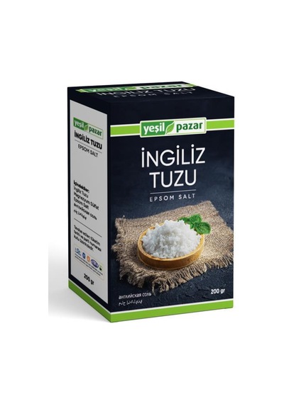 Yeşil Pazar İngiliz Tuzu 200 Gr