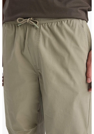 Defacto %100 Pamuk Wide Leg Paraşüt Pantolon E8729ax25aukh465 Haki