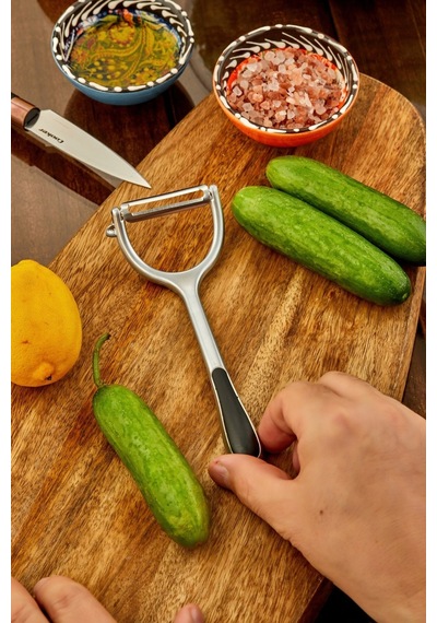 Cooker Çelik Sebze Meyve Soyacağı Yk1702 Gümüş