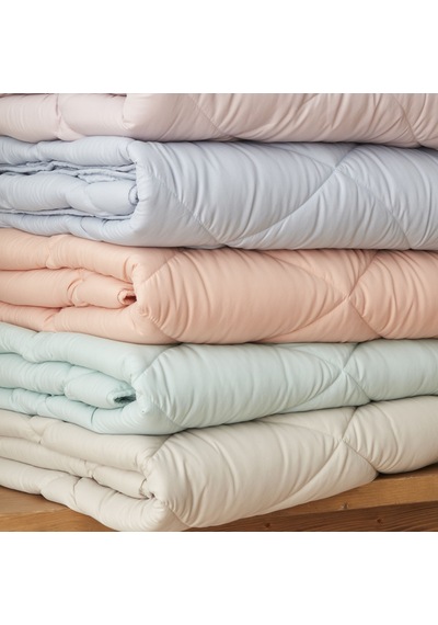 Karaca Home Sarah Anderson Grimes Mikrofiber Çift Kişilik Yorgan Lila