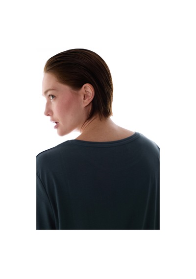 Penti Gri Bisiklet Yaka Oversize Modal T-Shirt