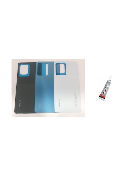 Redmi Note 12 Pro 5g Uyumlu Arka Batarya Pil Kapağ Mavi 74025561