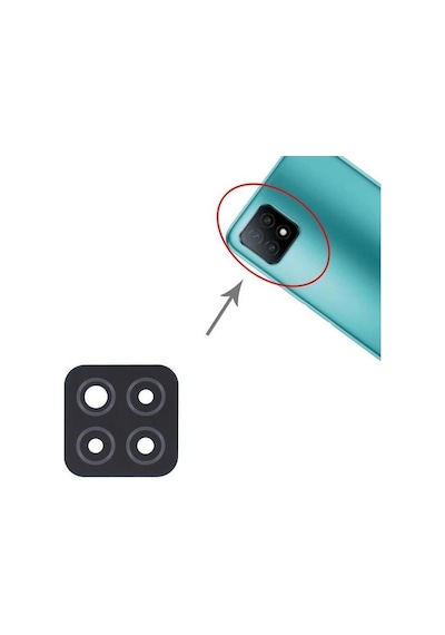 Oppo A53 5g Cph2127 Uyumlu Kamera Lens Camı Çok Renkli
