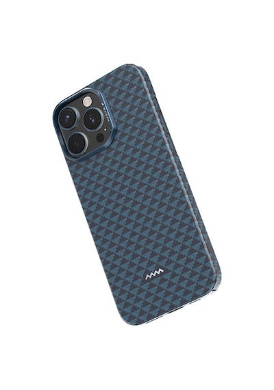 Apple iPhone 16 Pro Max Kılıf M-safe Uyumlu Raptic Aramid Skin Origin Serisi Kapak Lacivert