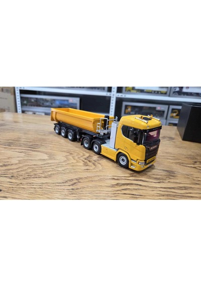 1/50 - Scania R530 6x2 + 3 Aks Damper Dorse Sarı