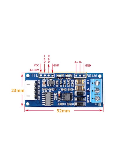 Alkatronik-Ttl To Rs485 Modül Otomatik Flow Kontrol Hardware Automatic Flow