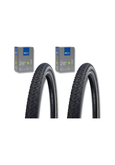 Schwalbe 700x35 Marathon E-plus 5mm Zırhlı Lastik Seti