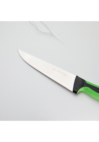 Aryıldız Plurex Et Bıçağı Yeşil 18,5 Cm Çok Renkli