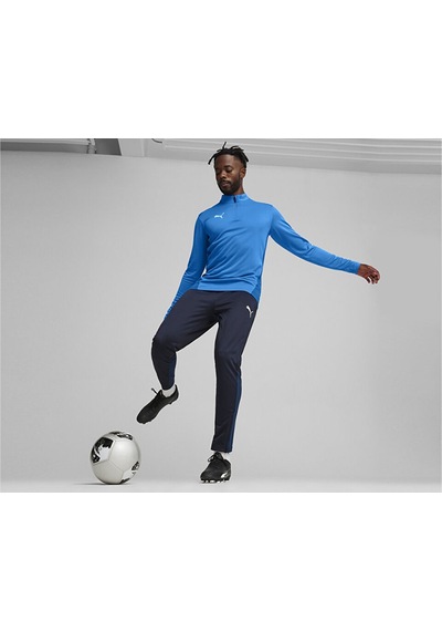 Puma Teamgoal Training 1/4 Zıp Top Erkek Futbol Antrenman Sweatshirts 65862902 Mavi 65862902 Mavi