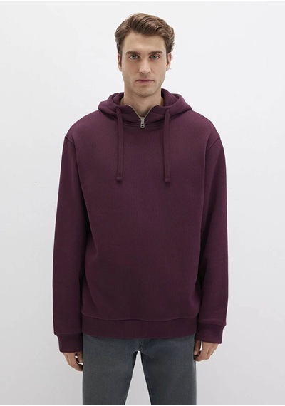 Mavi Loose Fit Bordo Erkek Sweatshirt M0s10473-70434 Bordo