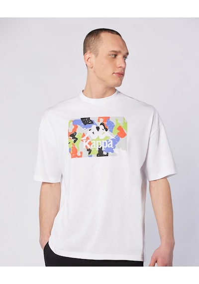 Kappa Tarsty Tee Erkek Beyaz Comfort Tişört