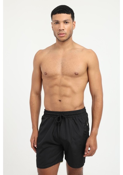 Dufy Erkek Slim Fit Siyah Mayo-25467