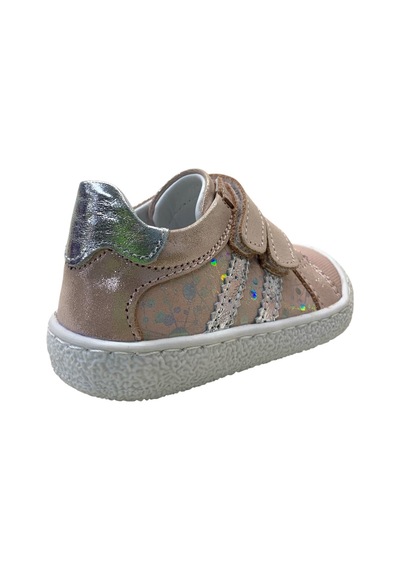 238 Bebek Deri İlk Adım Sneaker Pudra