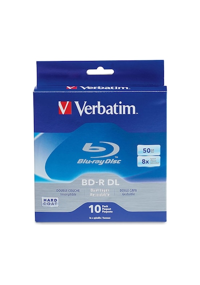 Verbatim Bd-r 97335 Blu-ray Medya Diski, 50 Gb, 8 X Yazılabilir, Çift Katlı, 10 Adet