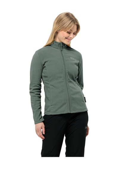 Jack Wolfskin Kadın Polar Ceket Taunus Fz Yeşil Tam Fermuar Yeşil Yeşil