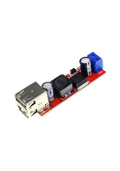 Dual Usb Soket Output 9v/12v/24v/36v To 5vdc-dc 3a Step-down Araç Şarj