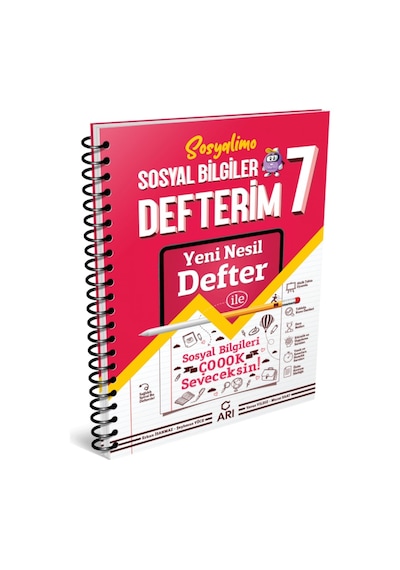 Arı Sosyalimo Sosyal Bilgiler Defterim 7. Sınıf