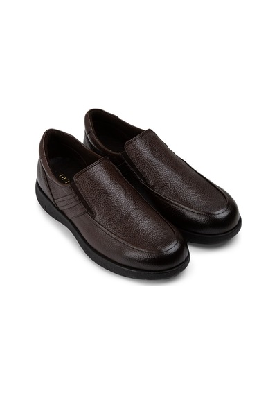 Deery Hakiki Deri Kahverengi Loafer Erkek Ayakkabı - 01946mkhvc01 Kahverengi