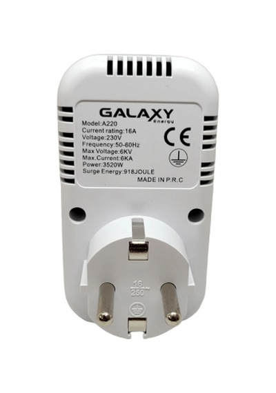Galaxy Energy A220 Akım Korumalı Priz 16 Amper