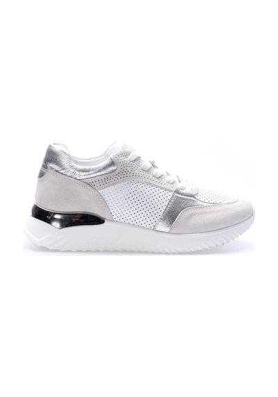 Fast Step Hakiki Deri Kadın Casual Ayakkabı 757za25041 Gümüş