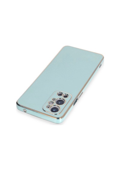 One Plus 9 Pro Kılıf Volet Silikon - Açık Yeşil C407d