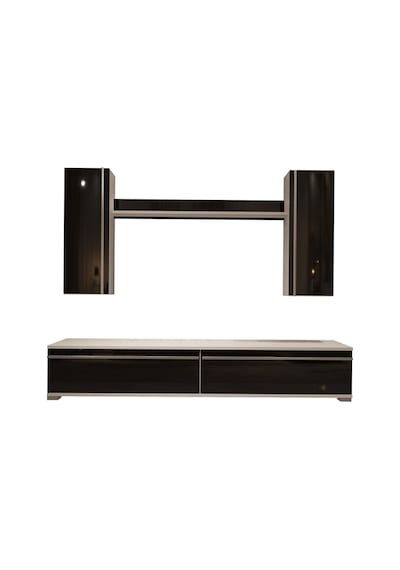 Decoraktiv Eko 5d Mdf Std Tv Ünitesi Tv Sehpası Beyaz - Siyah