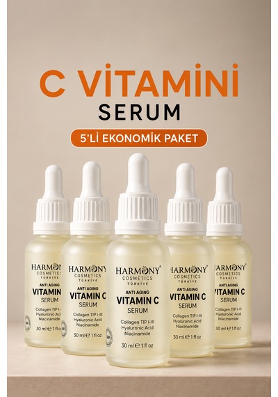 C Vitamini Serum 5'li Ekonomik Paket 5x30 Ml