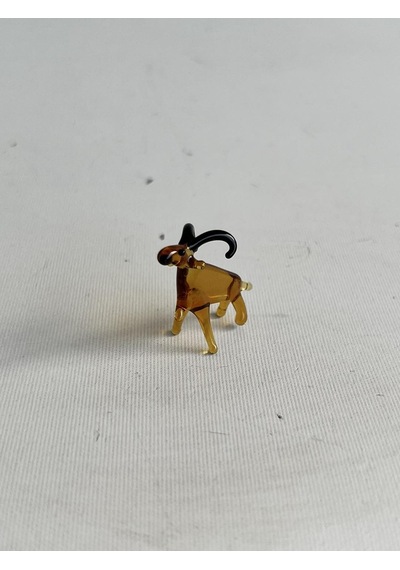 El Yapımı Mini Murano Cam Koç Biblo A139-01