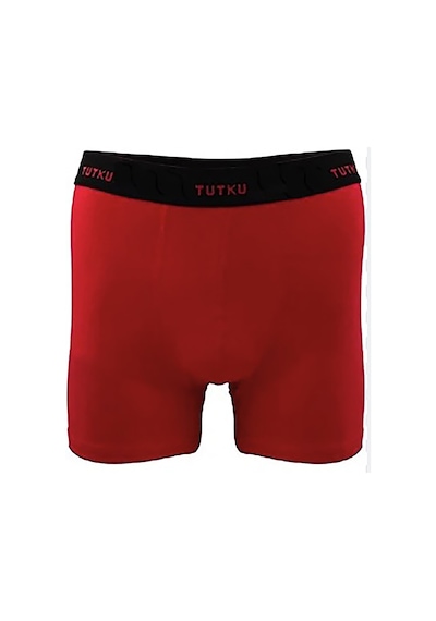 Tutku Elastan Spor Boxer 6'lı Paket Ter 0400 Gri