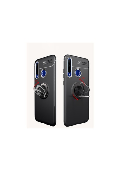 Huawei P40 Lite E Kilif Yüzüklü Magnetli Ravel Case 406652826