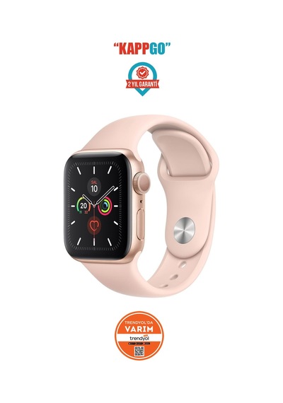 T500 Plus Xiaomi Apple Samsung Android Ios Uyumlu Smart Watch Akıllı Saat T500 Max 2022 Yeni Sürüm Pembe - 66200080
