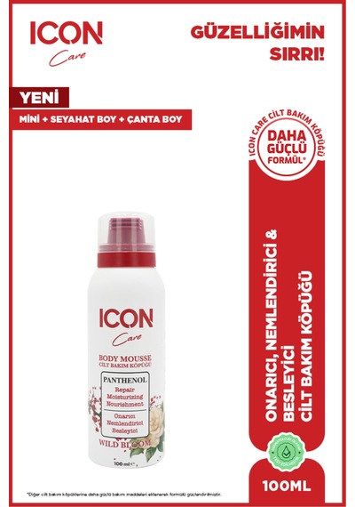 Cilt Bakım Köpüğü Wıld Bloom 100ml 3'lü Set