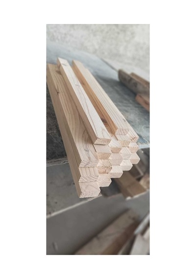 Silinmiş Çam Çıta 5 Adet 2 Cm X 4 Cm X 25 Cm - 262969955 400 x 2500