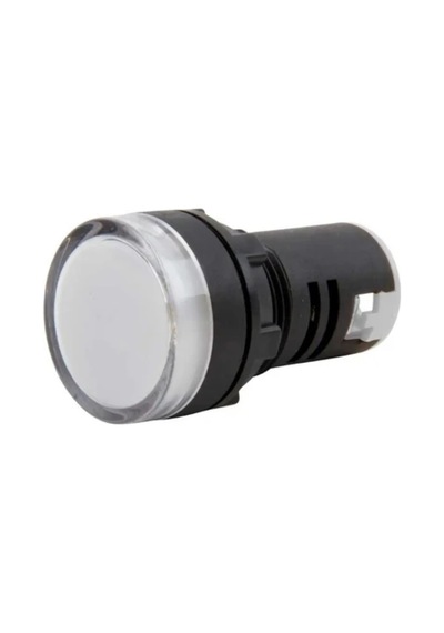 Cat Ad16-22dsw ,beyaz-220v M22 Sinyal Lamba