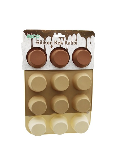 İbico İ22-041 Düz Silikon Mini Muffin Kek Kalıbı- 6'li Paket Diğer