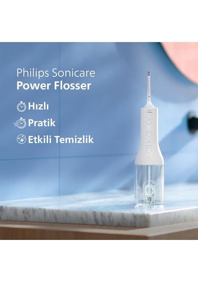 Philips Sonicare Power Flosser 3000 Kablosuz Ağız Duşu
